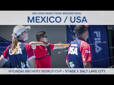 Mexico v USA – Recurve Mixed Team Bronze Final | Salt Lake City 2017