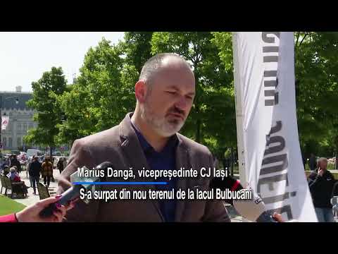 S-a surpat din nou terenul de la lacul Bulbucani, de la nicio lună de la reabilitare