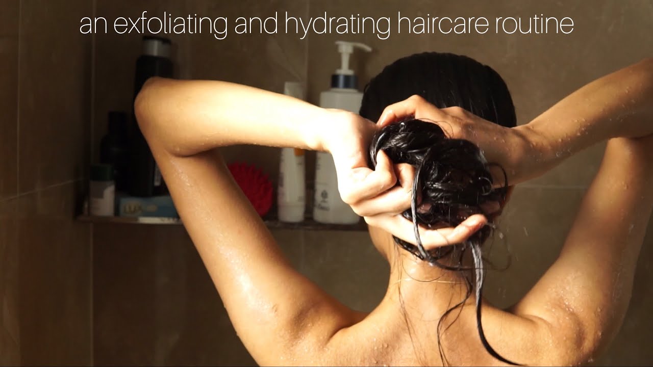 Shower Routine For Itchy Oily Scalp & Dry Ends | Dr.Ceuracle, Dyson, Reequil, L’Oréal