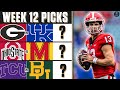 College Football Week 12 Betting Preview: EXPERT Picks for CFP Contenders | CBS Sports HQ