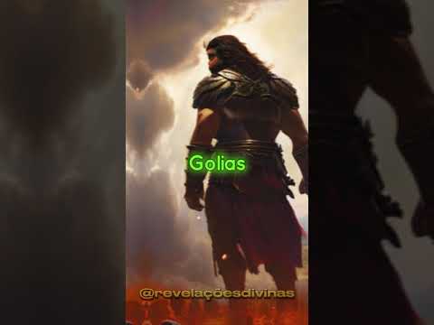 Davi vs Golias: Um Duelo Épico! ⚔️ Pedra vs Espada. Fé vs Medo. Quem Vence? #superação #fé