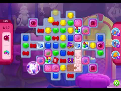 HomeScapes Level 4674 no boosters (20 moves)