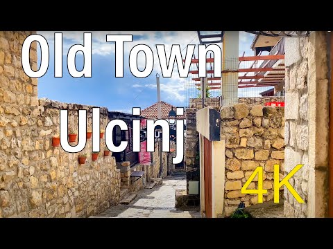 Old Town Ulcinj, Montenegro: 4K Walking Tour 2024 – A Journey Through History