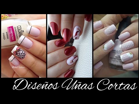 DISEÑOS UÑAS CORTAS 2021/short nails 2021