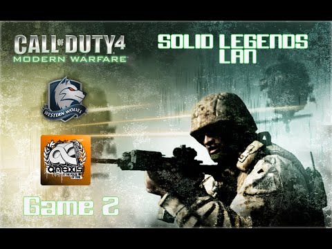 CoD4 ProMod Solid Legends LAN - Wester Wolves vs ANEXIS (Grand Final Game 2)