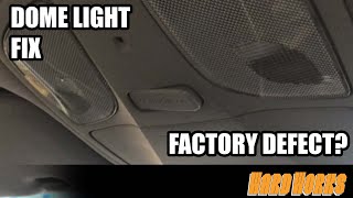 Hyundai Sonata Dome Light Fix