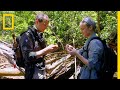 Brie Larson Eats a Rhino Beetle | Running Wild With Bear Grylls Brie Larson Eats a Rhino Beetle | Running Wild With Bear Grylls