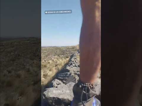 Travesía a pie en solitario de los Gigantes a Achiras por el filo de las sierras Grandes, Córdoba.