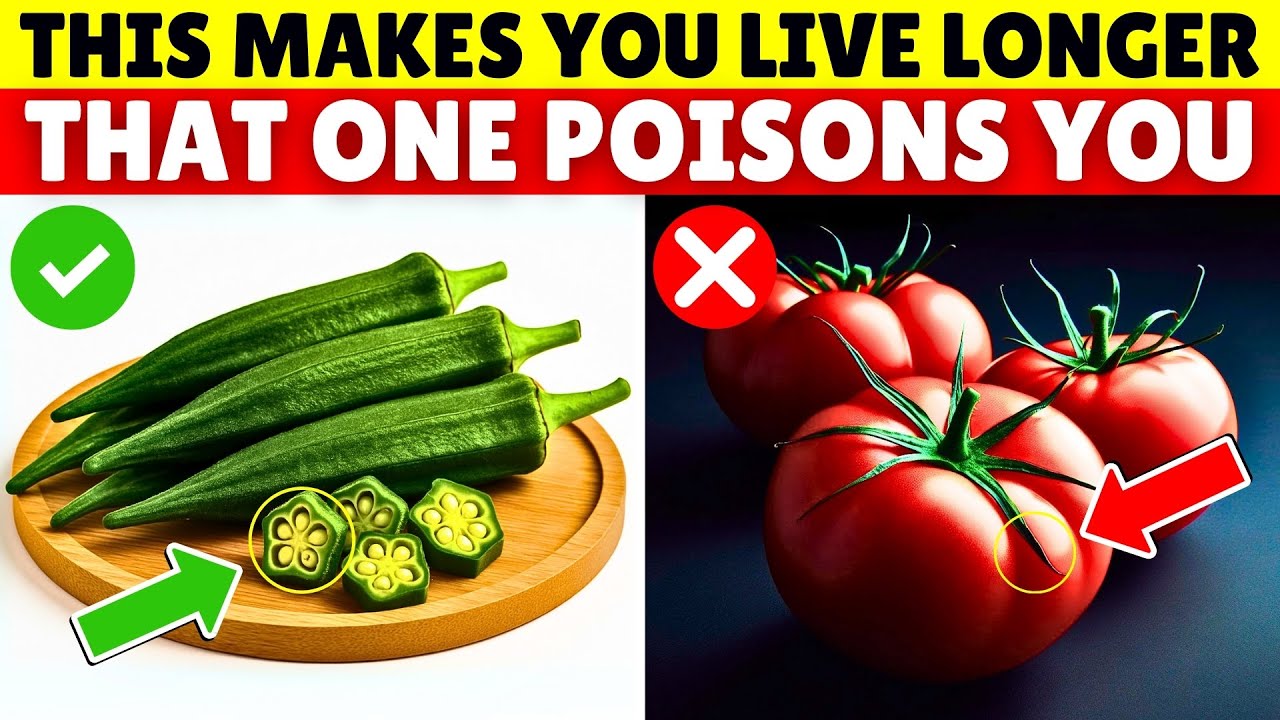 Over 60? 4 WORST Vegetables You Should NEVER Touch and 4 You MUST Eat | Senior Health Tips