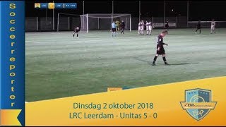 LRC Leerdam - Unitas 5 - 0