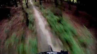 preview picture of video 'Oostvoorne Geuzenbos vaste mountainbike route.MP4'