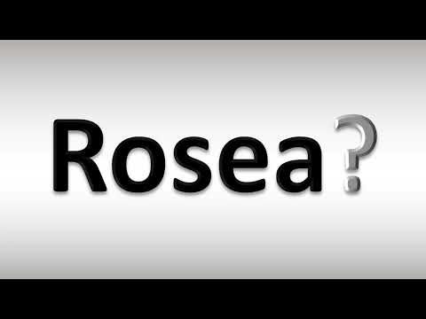 How to Pronounce Rosea
