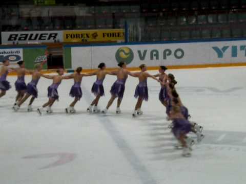 Taitoluistelijat D Team - Jukurit -ottelun erätauolla 09.12.2009