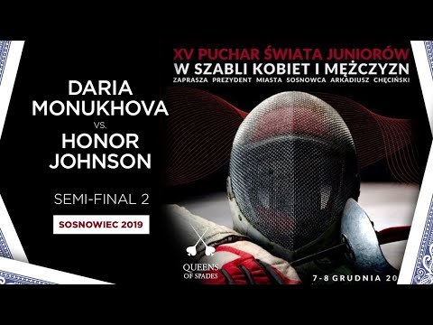 Daria Monukhova (RUS) Vs. Honor Johnson (USA) - Semi-Final 2 | Sosnowiec 2019