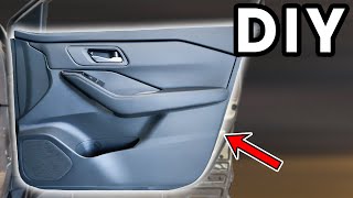 DIY 2021-2025 Nissan Rogue Passenger Front Door Panel Removal | How to Remove Rogue Door Panels
