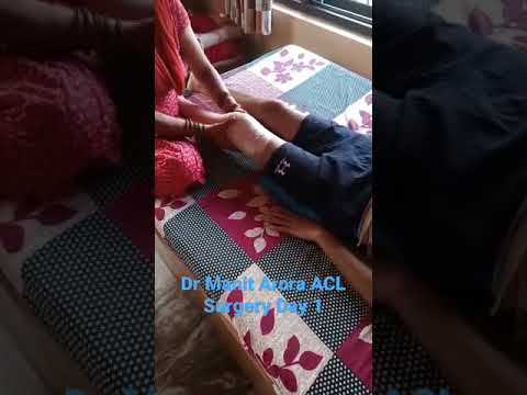 ACL rehab and exercises. Exercises First Day after my ACL Surgery. Thanks Dr Manit Arora