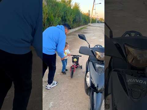 ماشا جابت موتير هدية لخالو !