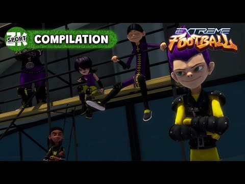Extreme Football ⚽ Season 1, Episodes 37-39 💥 1+ Hour World Cup Soccer Cartoon Compilation