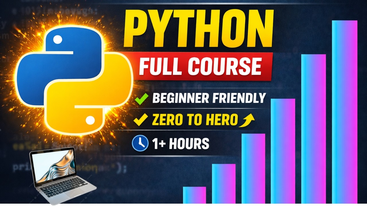 Python Tutorial for Beginners 🔥 | Start Coding Today (Full Course)