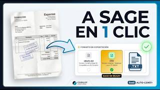 Exportar facturas a Sage Despachos, A3 o ContaSol