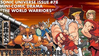 Sonic Universe #78 Mini Comic Drama - The World Warriors