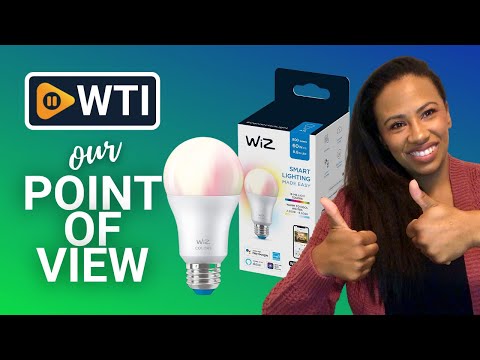 WiZ Connected Color 60W Light Bulbs - WTI product video review