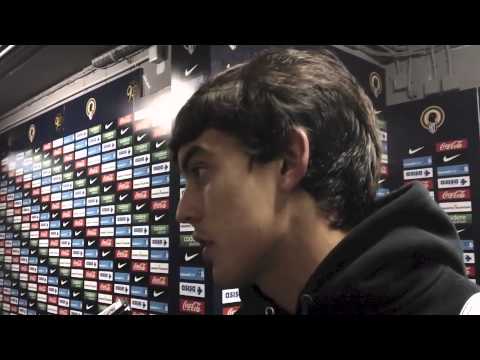 Declaraciones de Edu Bedia tras el Hércules vs. Alcorcón