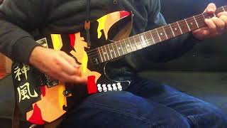 Video thumbnail for ESP LTD GL-200K George Lynch Kamikaze through HX Stomp by 121212 Guitars