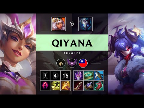 Qiyana Jungle vs Kindred - TW Master Patch 25.17