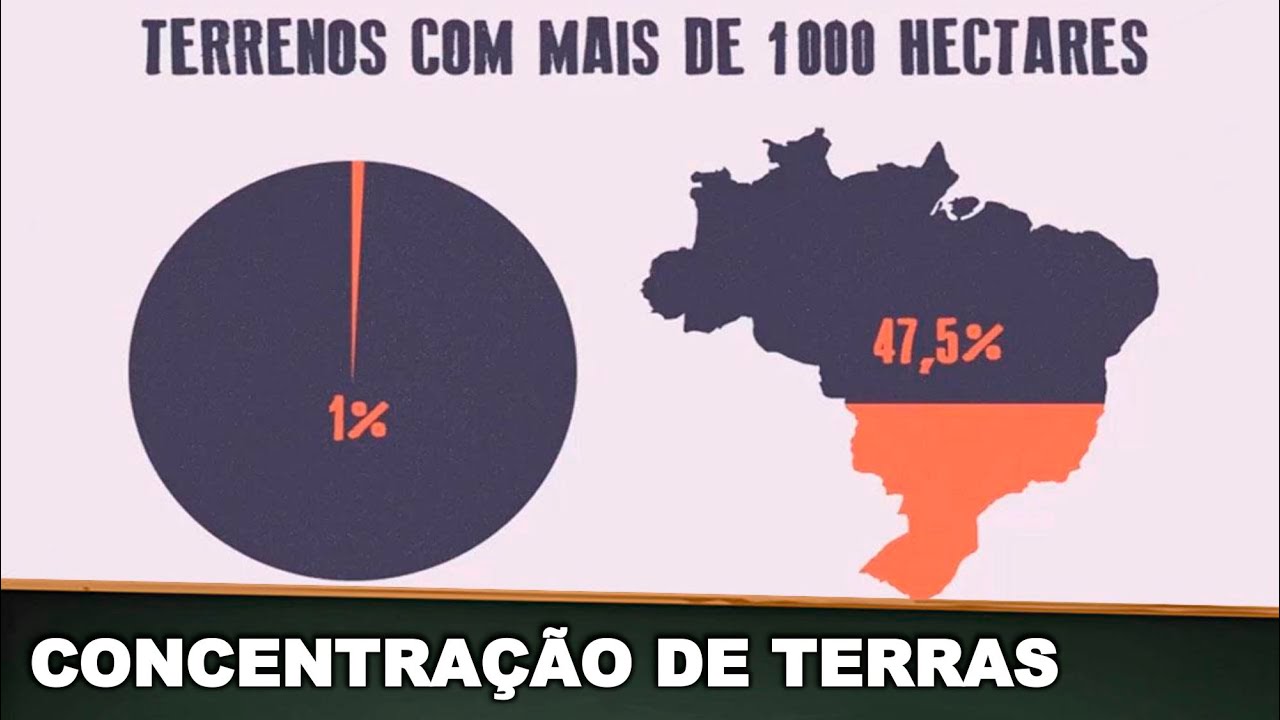 CONCENTRAÇÃO DE TERRAS NO BRASIL
