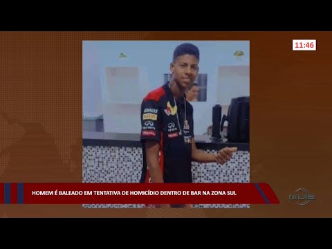Homem é baleado em tentativa de homicídio dentro de bar na zona sul 09 01 2023