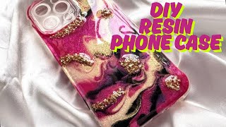 How to Make Resin Phone Case/ DIY