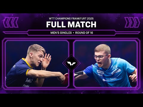 FULL MATCH | Anton Kallberg vs Alexis Lebrun | MS R16 | #WTTFrankfurt 2025