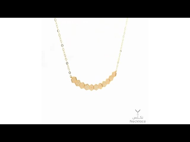قلادة ذهب عيار 18 (NC.5502)