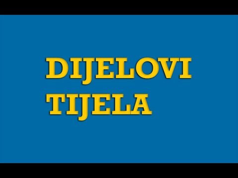 Švedski Jezik - 11 Dijelovi tijela