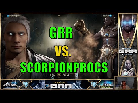 GRR VS SCORPIONPROCS - GERAS VS FUJIN - MK11 ULTIMATE FT10 PRO GAMEPLAY