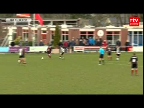 Zuidwolde wint topper van Roden in 3e klasse B