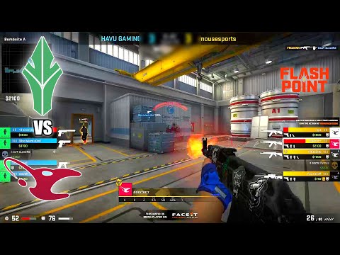 HAVU vs mousesports - Flashpoint 3 | CSGO HIGHLIGHTS