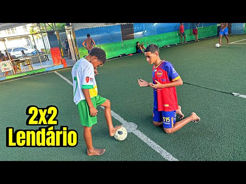 2x2 LENDÁRIO - Thayrone e Davizin vs Caio e Pietro