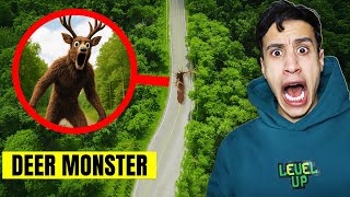 99 ليلة في الغابة مع اخطر مخلوق الغزال الشرير (الكاميرات صورتة)! ????????