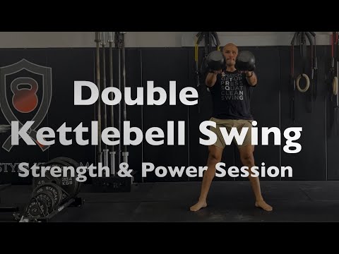 Double Kettlebell Swing Strength &amp; Power Session | WOW: Ep70