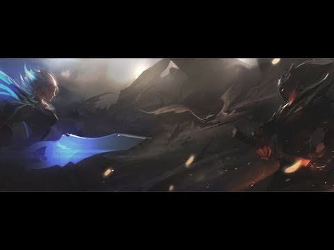 Dawnbringer Riven vs Nightbringer Yasuo