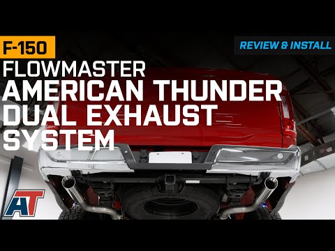 2021-2024 5.0L F-150 Flowmaster American Thunder Dual Exhaust System Review & Sound Clip
