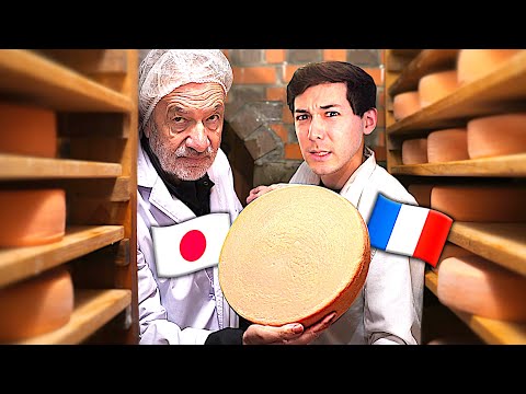 J'emmène un vrai fromager juger les fromages au Japon 🇯🇵 (feat @luisieraffineur)