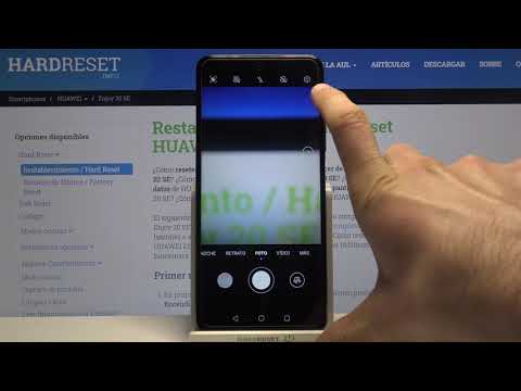 Cómo solucionar problemas de cámara en HUAWEI Enjoy 20 SE - restablecer ajustes de cámara