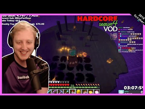 Hardcore Season 4 24hr STREAM LETS GO - Part 1 - Philza VOD - Streamed on October 4 & 5 2019