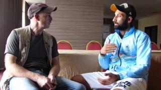 Sardar Singh captain of the India Mens Hockey Team talks to Budgie from sports Media Group.com.au