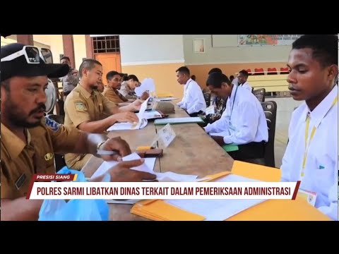 PENERIMAAN POLRI T.A 2024 POLRES SARMI DAN RIKMIN POLRES METRO BEKASI