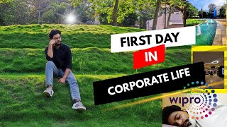 First day in corporate life at wipro  #wipro #new 