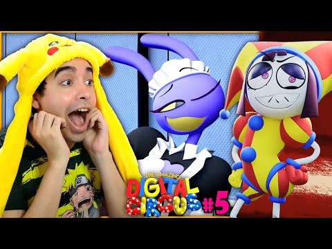 REACCION a THE AMAZING DIGITAL CIRCUS - Ep 5 Sin título ⭐ TODOS los SECRETOS